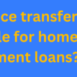 Are balance transfers applicable for home improvement loans